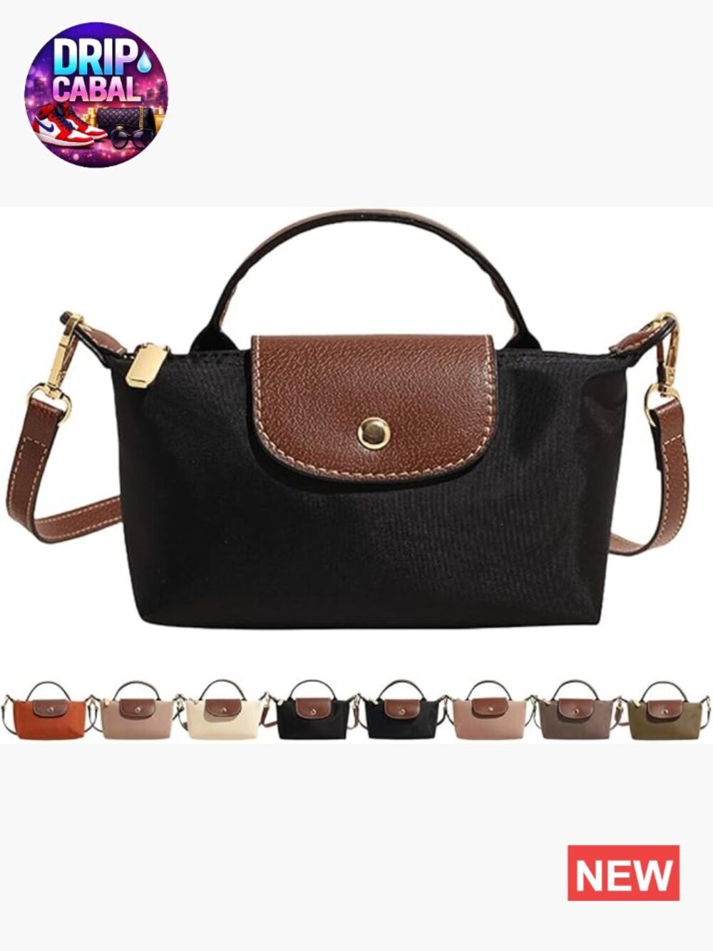 Mini Crossbody Bag with Adjustable Strap, Handbag Purse for Women Shoulder Tote